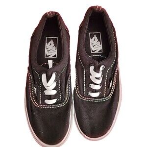 Vans Era Off the Wall Classic Black/White Skateboard Shoes M 6 W 7